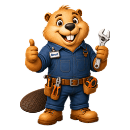 Bevel the Beaver, BevelHero's mascot